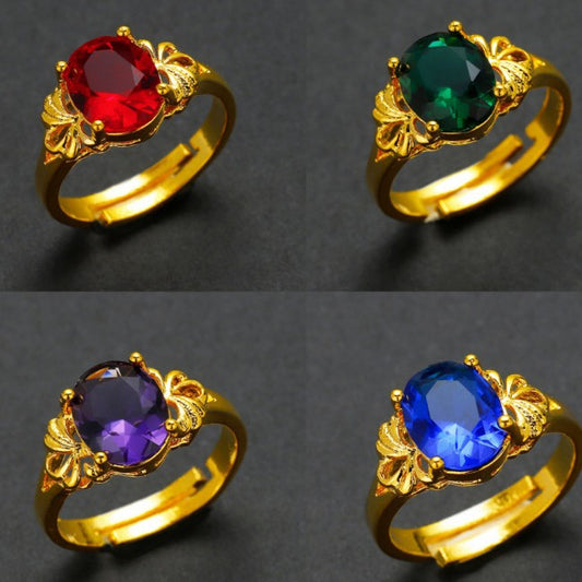 Niche High-end Affordable Luxury Ruby Ring