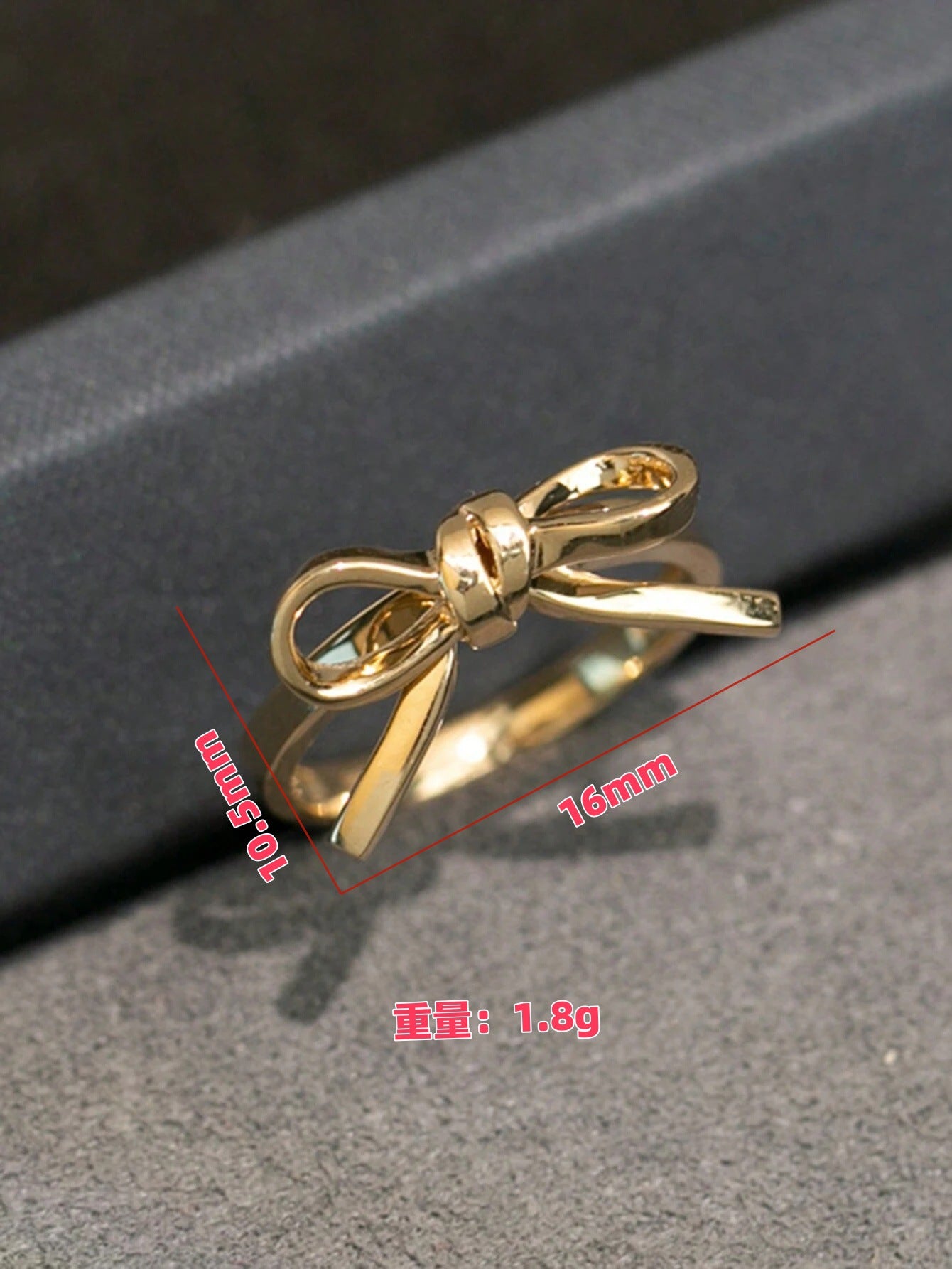 In-stock Bestseller Fashionable Personalized Bow-knot Ring