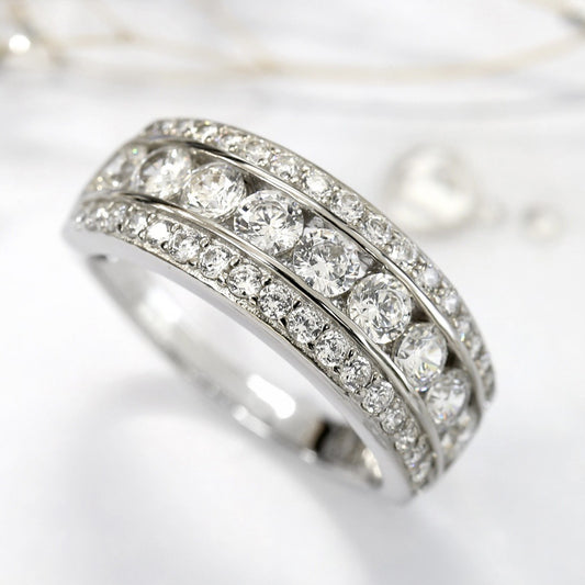 European And American Luxury Starry-ring Bestseller